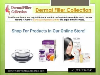 Botox for sale online/Dermal Filler Collection