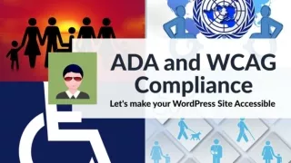 ADA, WCAG and EU en301549 compliance