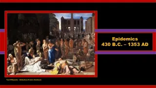 epidemics 430 b c 1353 ad