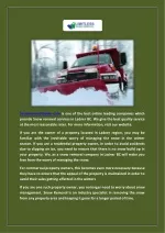 Commercial Snow Removal Ladner |( Snow Removal Ladner )