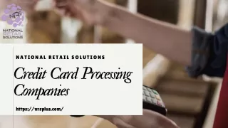 Top Rated Credit Card Processing Companies - National Retail Solutions