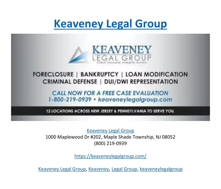 keaveney legal group