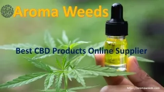 Best CBD Products Online Supplier