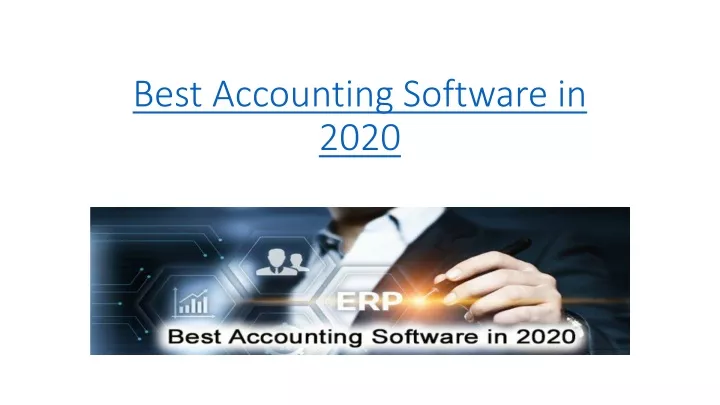 best accounting software in 2020