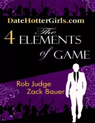 The 4 Element of Game EBook PDF Free Download | Rob Judge And Zack Bauer