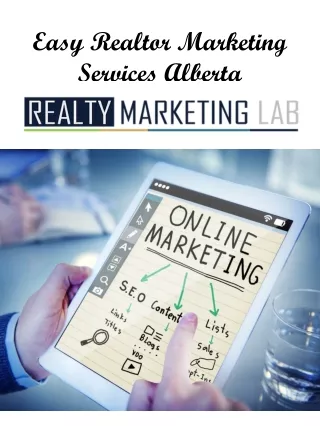 Easy Realtor Marketing Services Alberta