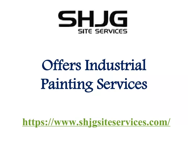 offers industrial painting services