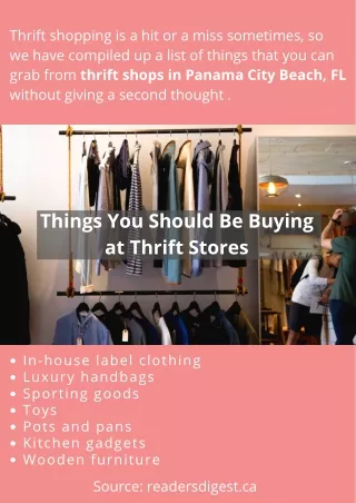 thrift shopping is a hit or a miss sometimes