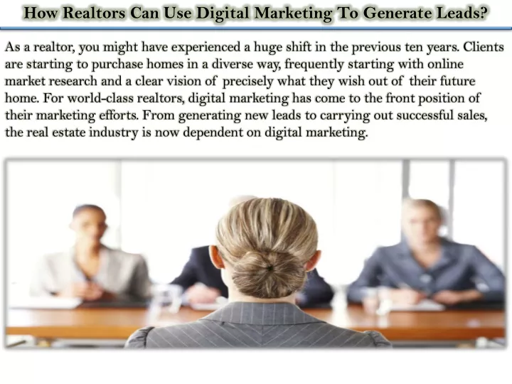 how realtors can use digital marketing