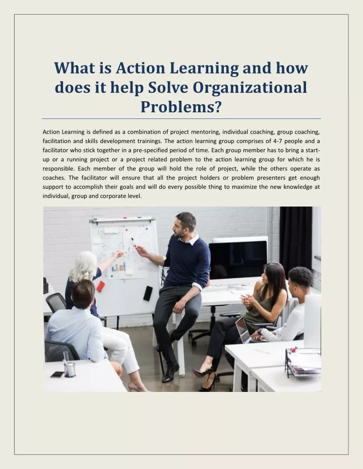 what is action learning and how does it help