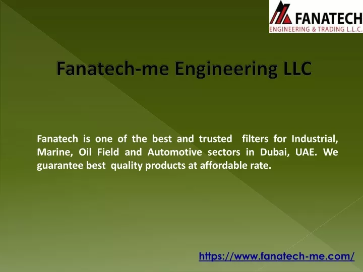 fanatech is one of the best and trusted filters