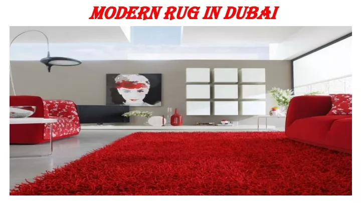 modern rug in dubai