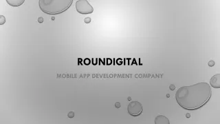Roundigital- Mobile App Development company in Delhi
