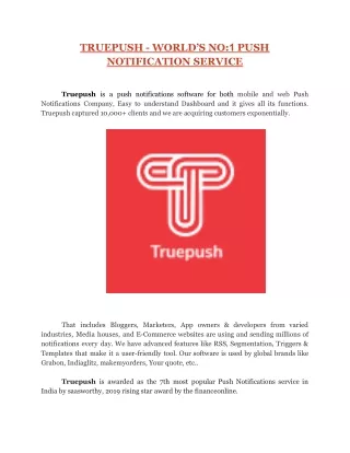 Truepush