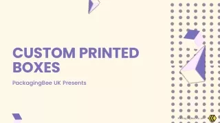 custom printed boxes