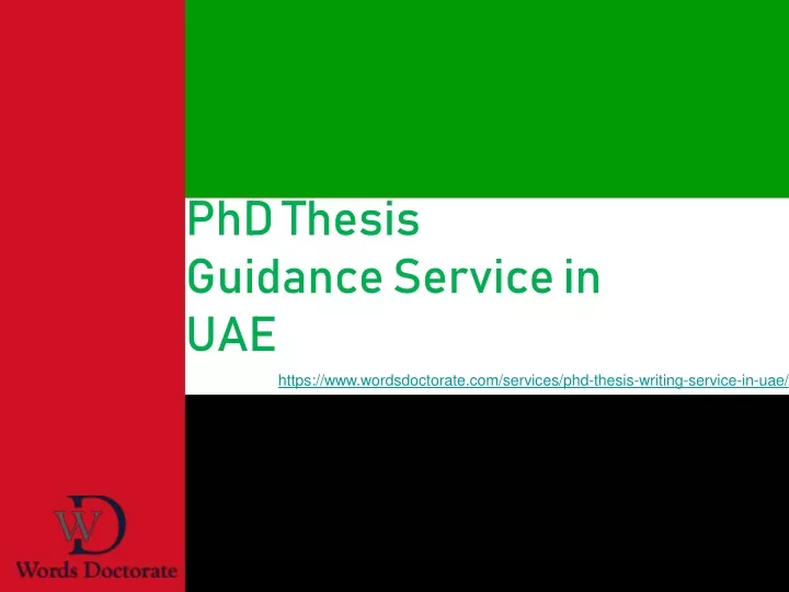 phd thesis guidance service in uae
