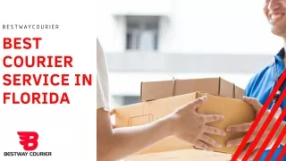 bestwaycourier best courier service in florida