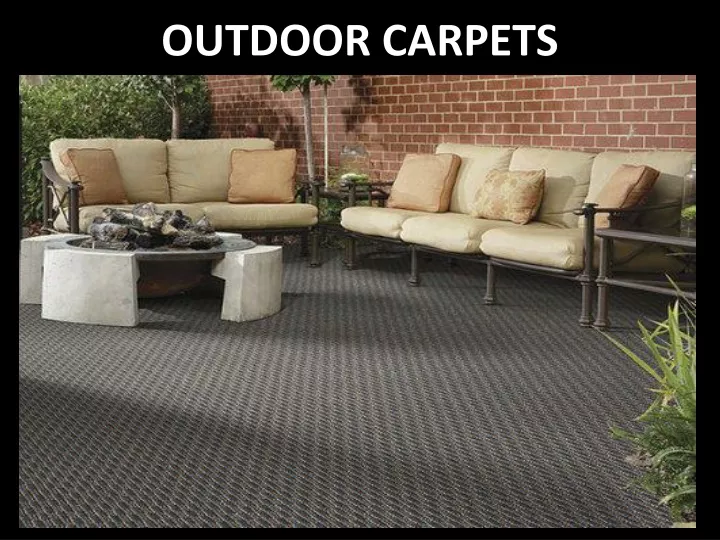 outdoor carpets