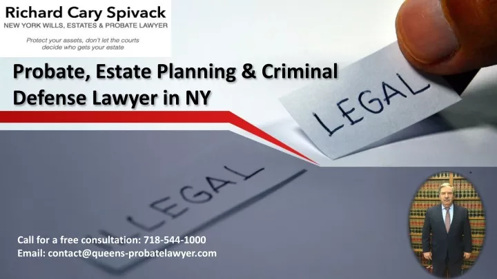 probate estate planning criminal defense lawyer in ny