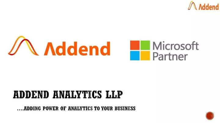 addend analytics llp adding power of analytics to your business