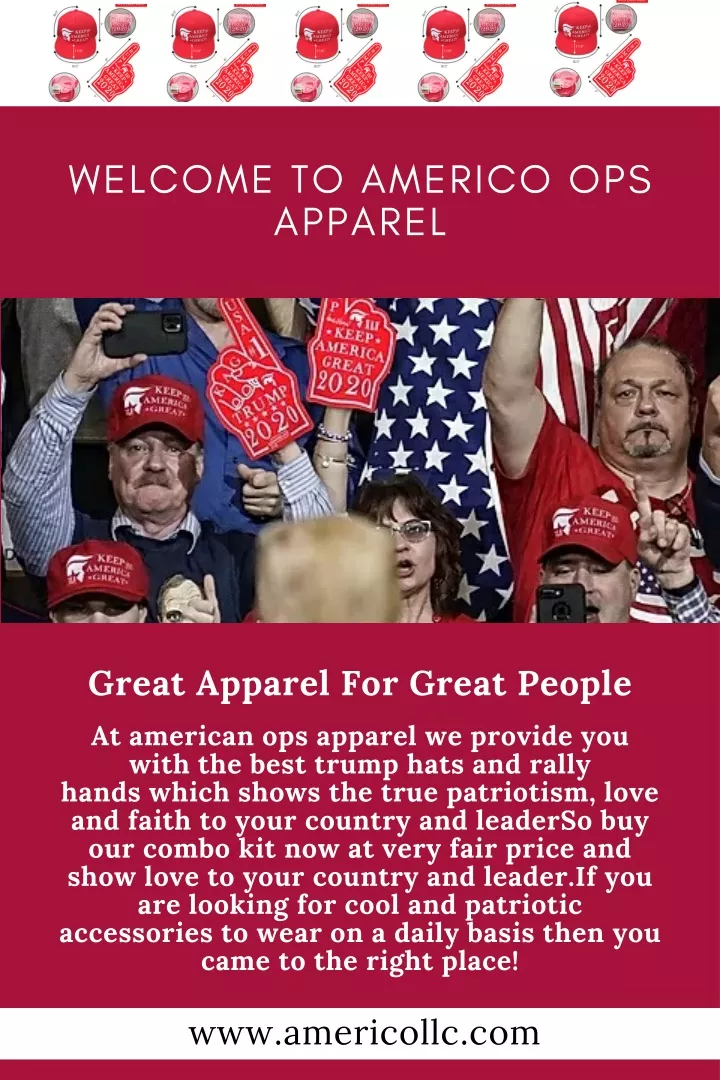 welcome to americo ops apparel