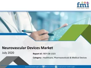 New FMI Report Explores Impact of COVID-19 Outbreak on Neurovascular Devices Market