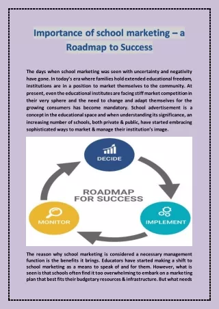 Roadmap To Marketing Success - Macawsagency.Com