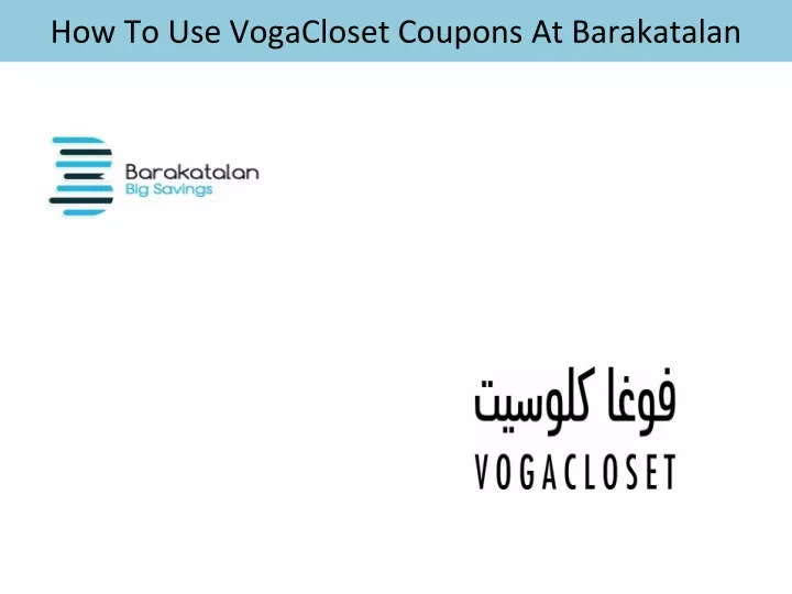 how to use vogacloset coupons at barakatalan