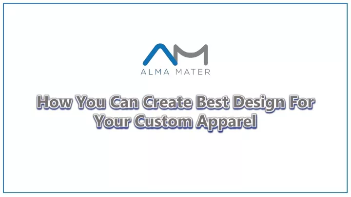 how you can create best design for your custom