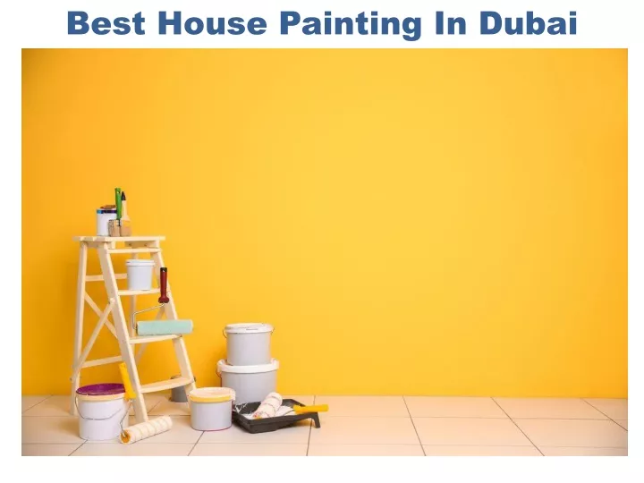 best house painting in dubai