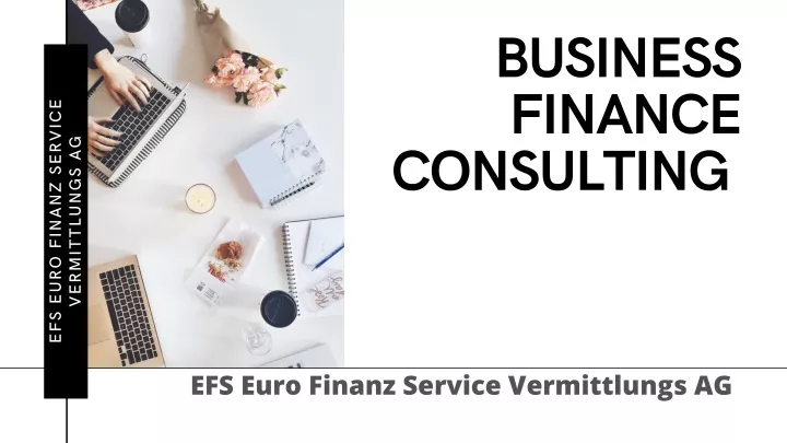 business finance consulting