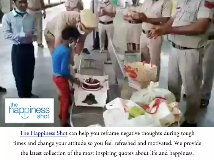 the happiness shot can help you reframe negative