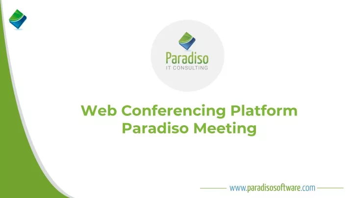 web conferencing platform paradiso meeting
