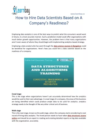 www learnbay co how to hire data scientists based