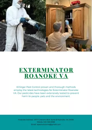 exterminator roanoke va