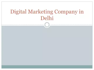 digital marketing company in delhi