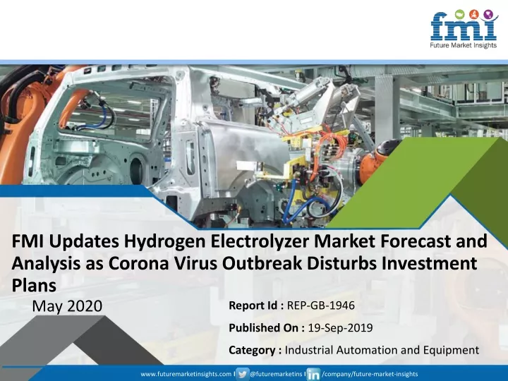 fmi updates hydrogen electrolyzer market forecast