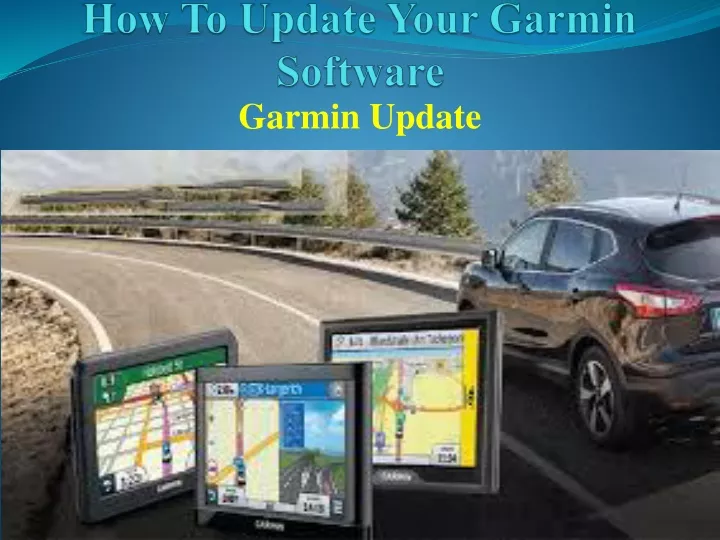 how to update your garmin software