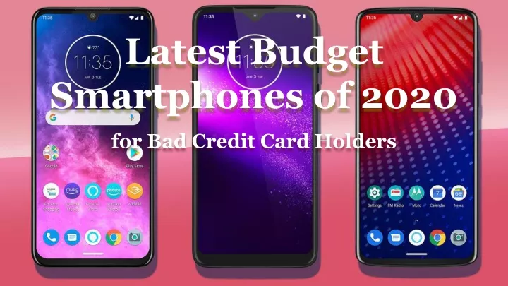 latest budget smartphones of 2020