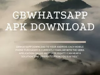 GBWhatsApp APK Download