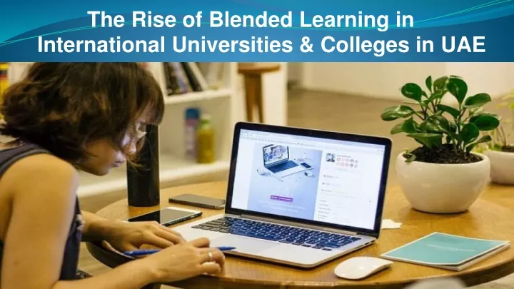 the rise of blended learning in international universities colleges in uae