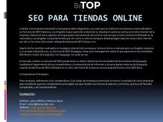 seo para tiendas online