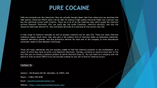 pure cocaine