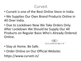 Curveit: Shop Wide Range of Premium Quality innovative for Yoga & Health Products
