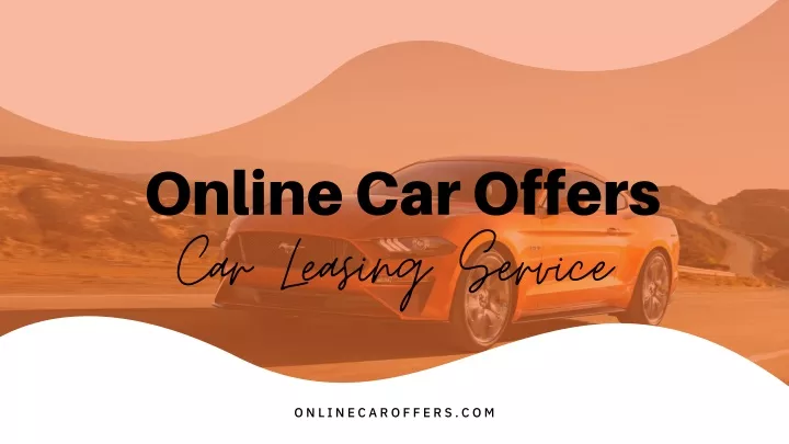 online car offers car leasing service