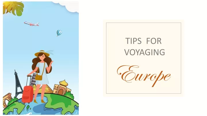 tips for voyaging