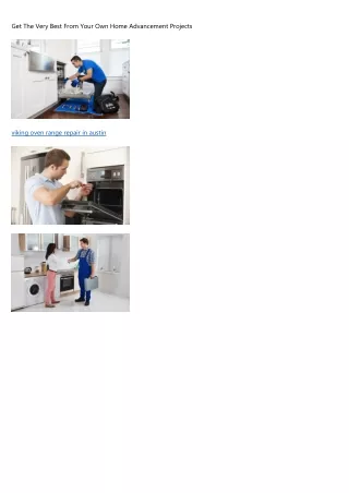 get the very best from your own home advancement