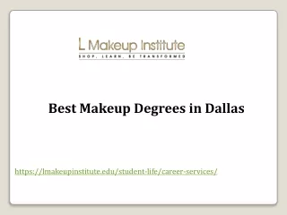 Best Makeup Degrees in Dallas