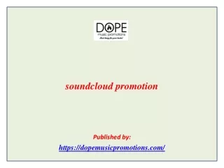 soundcloud promotion