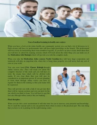 Healthcare training schools near me